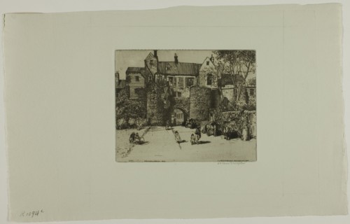 La Porte Gayole, Boulogne-sur-Mer, 1902.