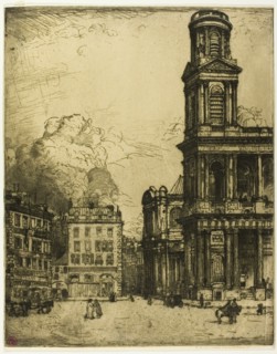 Saint Sulpice, Paris: La Grande Tour, 1900.