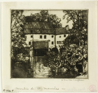 Moulin St. Maurice, 1902.