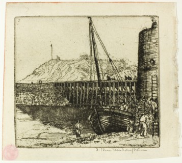 La Passerelle, Boulogne, 1902.