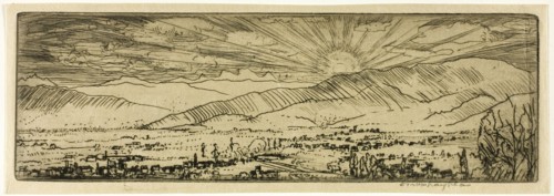 Val d'Arno, 1909.