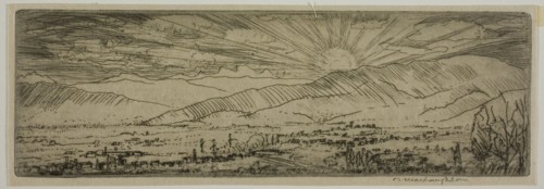 Val d'Arno, 1909.