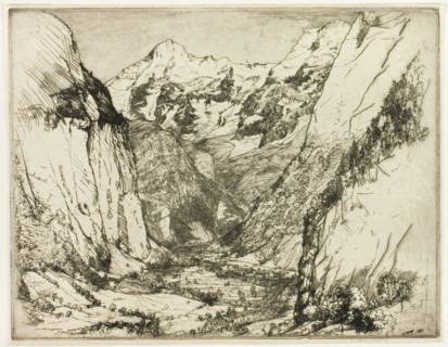 The Lauterbrunnen, 1908.