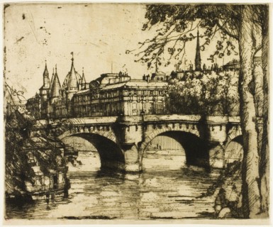 The Concièrgerie, Paris, 1908.