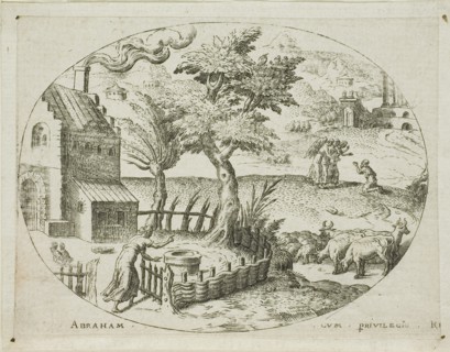 Abraham Receiving the Three Angels, n.d.