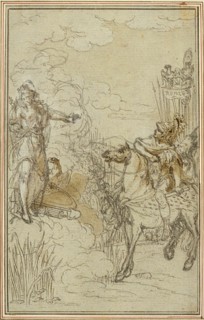 Study for Lucain's "La Pharsale", Canto I, c. 1766.