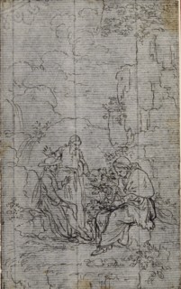 Study for Vignette in Abbé Dinouart's "Vie du Venerable don Juan de Palafox", p. 391, before 1767.