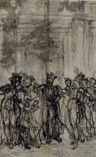 Study for Vignette in Jean François Marmontel's "Contes Moraux", c. 1765.