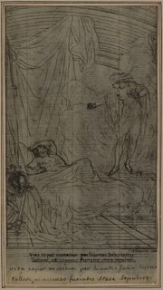 Study for Lucain's "La Pharsale", Canto III, c. 1766.