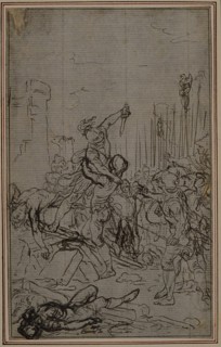 Study for Lucain's "La Pharsale", Canto VI, c. 1766.