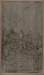 Study for Lucain's "La Pharsale", Canto IX, c. 1766.