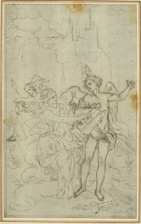 Study: Vignette-Frontispiece for Lucain's "La Pharsale", c. 1766.