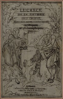 Study for the Vignette-Frontispiece of Lucretius's "De la Nature des Choses", Book I, c. 1768.