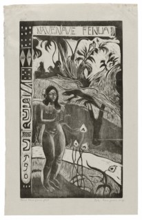Nave nave fenua (Delightful Land), from the Noa Noa Suite, 1893/94, printed 1921.