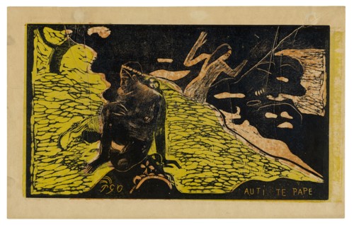 Auti te pape (Women at the River), from the Noa Noa Suite, spring/summer 1894.