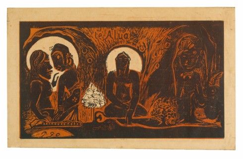 Te atua (The God), from the Noa Noa Suite, 1894.