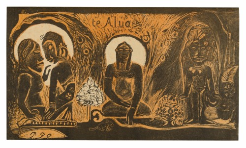 Te atua (The God), from the Noa Noa Suite, 1894.