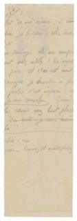 Fragment of Long Inscription, c. 1895.