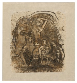 Nativity (Mother and Child Surrounded by Five Figures), c. 1902.