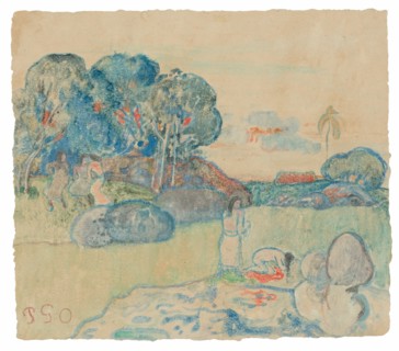 Tahitian Landscape, 1894.