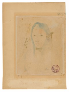 Bust of a Tahitian Woman, 1894.