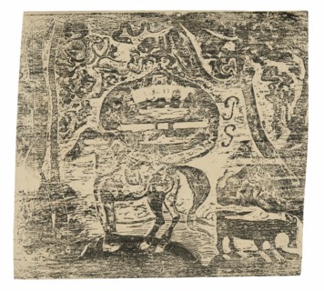 Horse, with Other Animals and Ornaments, 1899/1900.