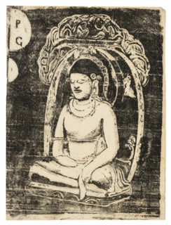 Buddha, from the Suite of Late Wood-Block Prints, 1898/99.