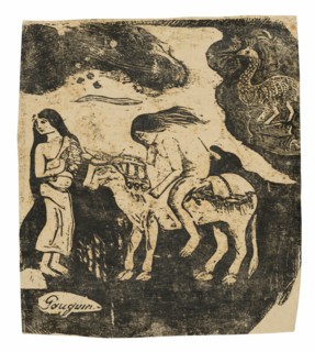 The Rape of Europa, from the Suite of Late Wood-Block Prints, 1898/99.