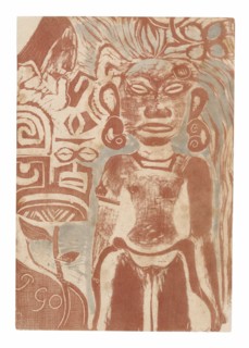 Tahitian Idol—the Goddess Hina, 1894/95.