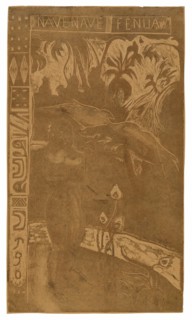 Nave nave fenua (Delightful Land), from the Noa Noa Suite, 1893–94.