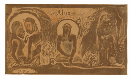 Te atua (The God), from the Noa Noa Suite, 1893/94.