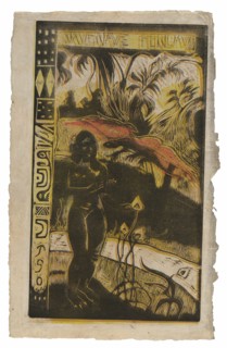 Nave nave fenua (Delightful Land), from the Noa Noa Suite, 1893–94.