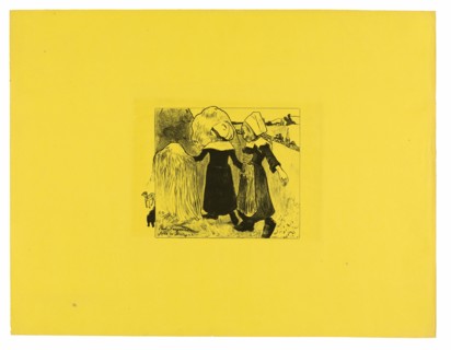 Joies de Bretagne (Joys of Brittany), from the Volpini Suite, 1889.