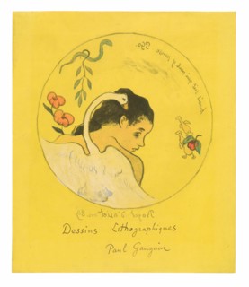 Projet d’assiette (Leda) (Design for a Plate [Leda]), frontispiece from the Volpini Suite, 1889.