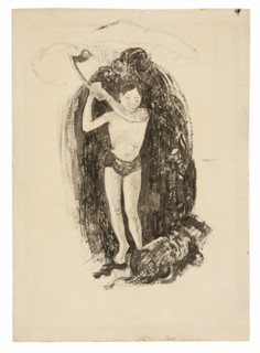 Man with an Ax, 1893/94.