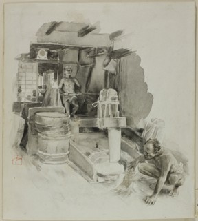 Pestling the Paddy, n.d.