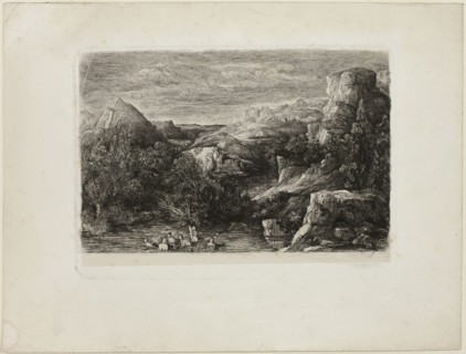 Bathers in a Mountain Pool, 1865.