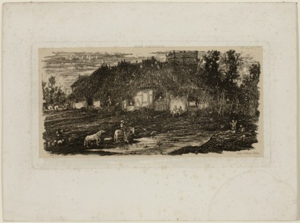 Farmyard, from Revue Fantaisiste, 1861.