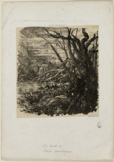 Lake in the Mountains, from Revue Fantaisiste, n.d.