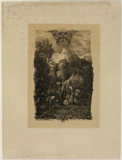 The Butterfly and the Pond, 1868.
