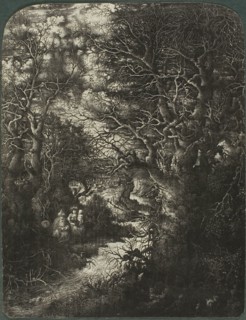 The Holy Family at Rest Beside a Stream, 1853.