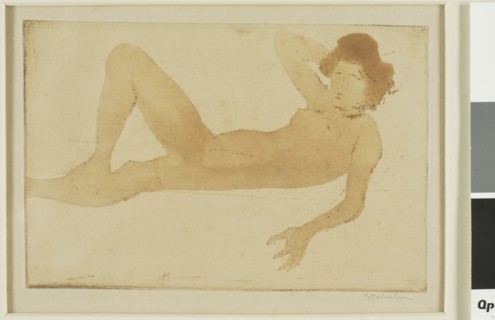Reclining Nude Woman, 1902.