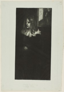 Young Girl with a White Collar, 1898.