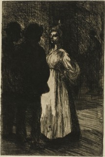 Conversation at Night, 1898.