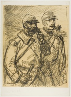 Two Soldiers, 1915.