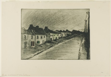 Road Through a Village, 1902.