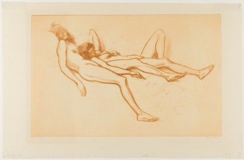 Two Nude Models, 1902.