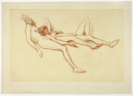 Two Nude Models, 1902.
