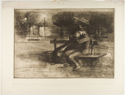 Lovers on a Bench, 822.