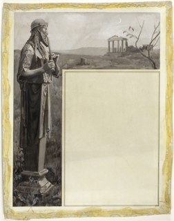 Title (for Lamia), 1885.